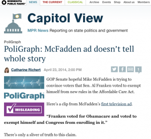 MPR McFadden Ad Rating