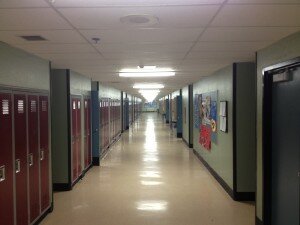 School Corridor