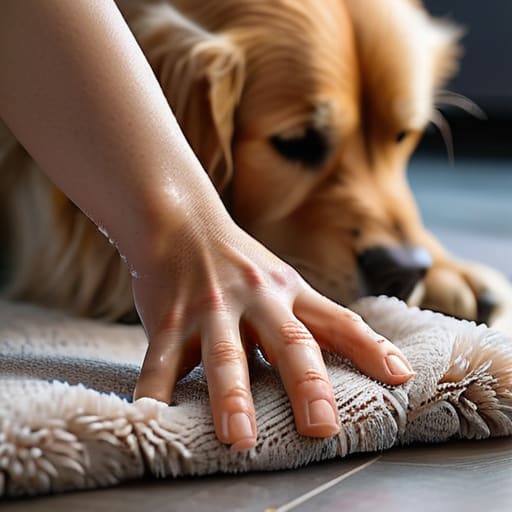 Cleaning dog paws after walks without making things worse.