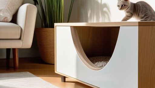 Complete guide to litter boxes infographic.