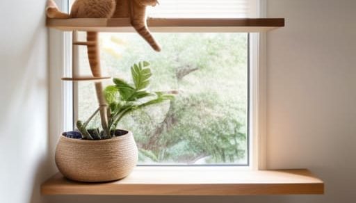 How to build vertical space for cats.