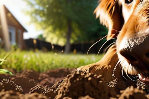 How to deal with a dog that digs.