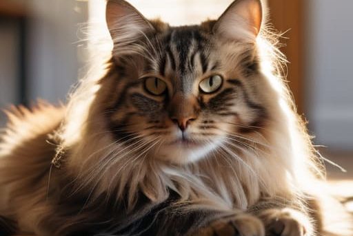 Learning how to deal with hairballs.