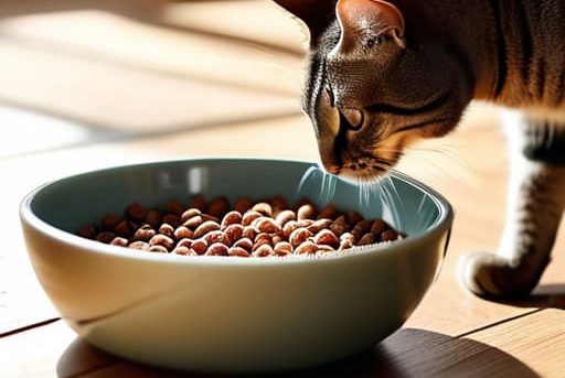 How to feed a cat properly.