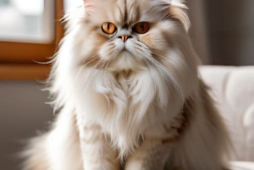 How to groom a long haired cat.