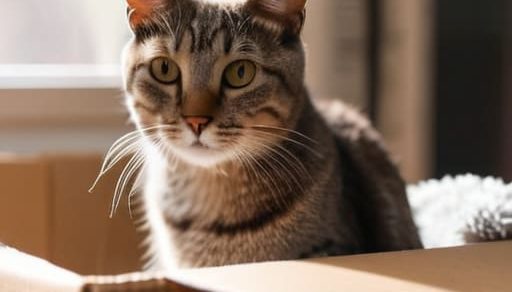 How to help a cat adjust to a move.