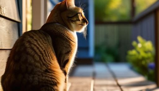 Tips on how to keep a cat safe outdoors.