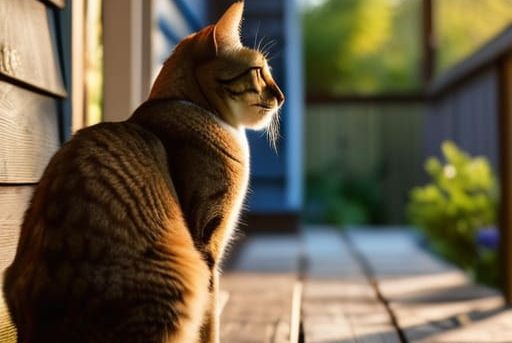Tips on how to keep a cat safe outdoors.