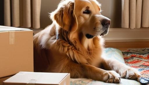 Tips on how to move house with pets.