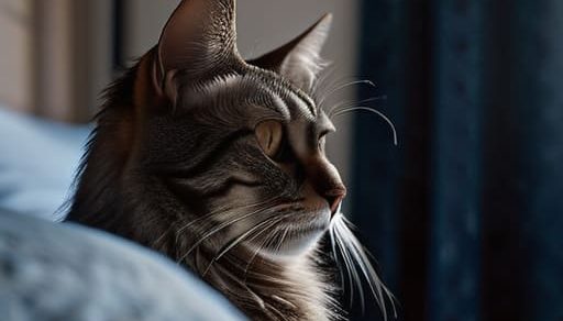 How to stop a cat waking you at night.