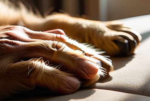 How to tell if a dog is overweight.