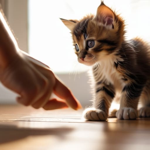 Building Kitten Confidence Without Forcing the Issue.