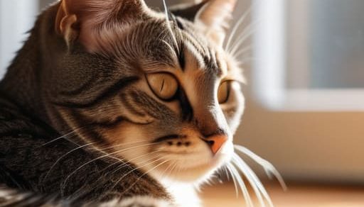 Learning how to worm a cat indoors.