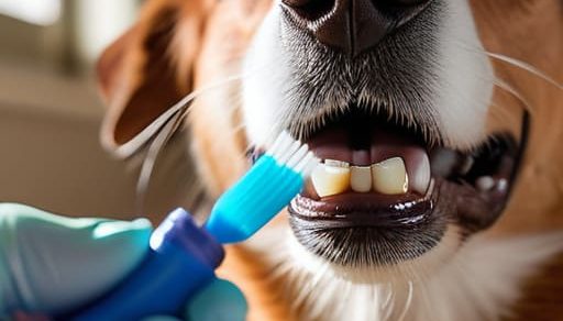 Tips on how to brush a pet's teeth.