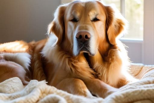 Tips on how to keep an older dog comfortable.